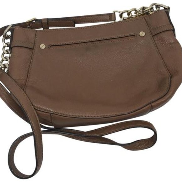 Michael Kors Brown Small Leather CrossBody Bag - Picture 1 of 5